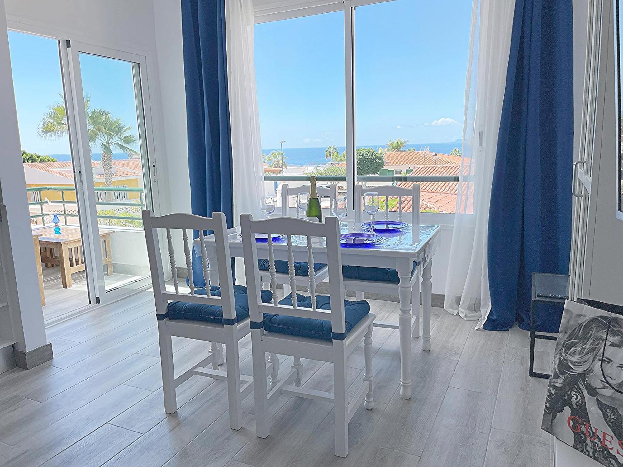 Newly Renovated Apartment With 2 Terrace, 2 Bedroom, 5Min Beach Puerto de Santiago  Ngoại thất bức ảnh