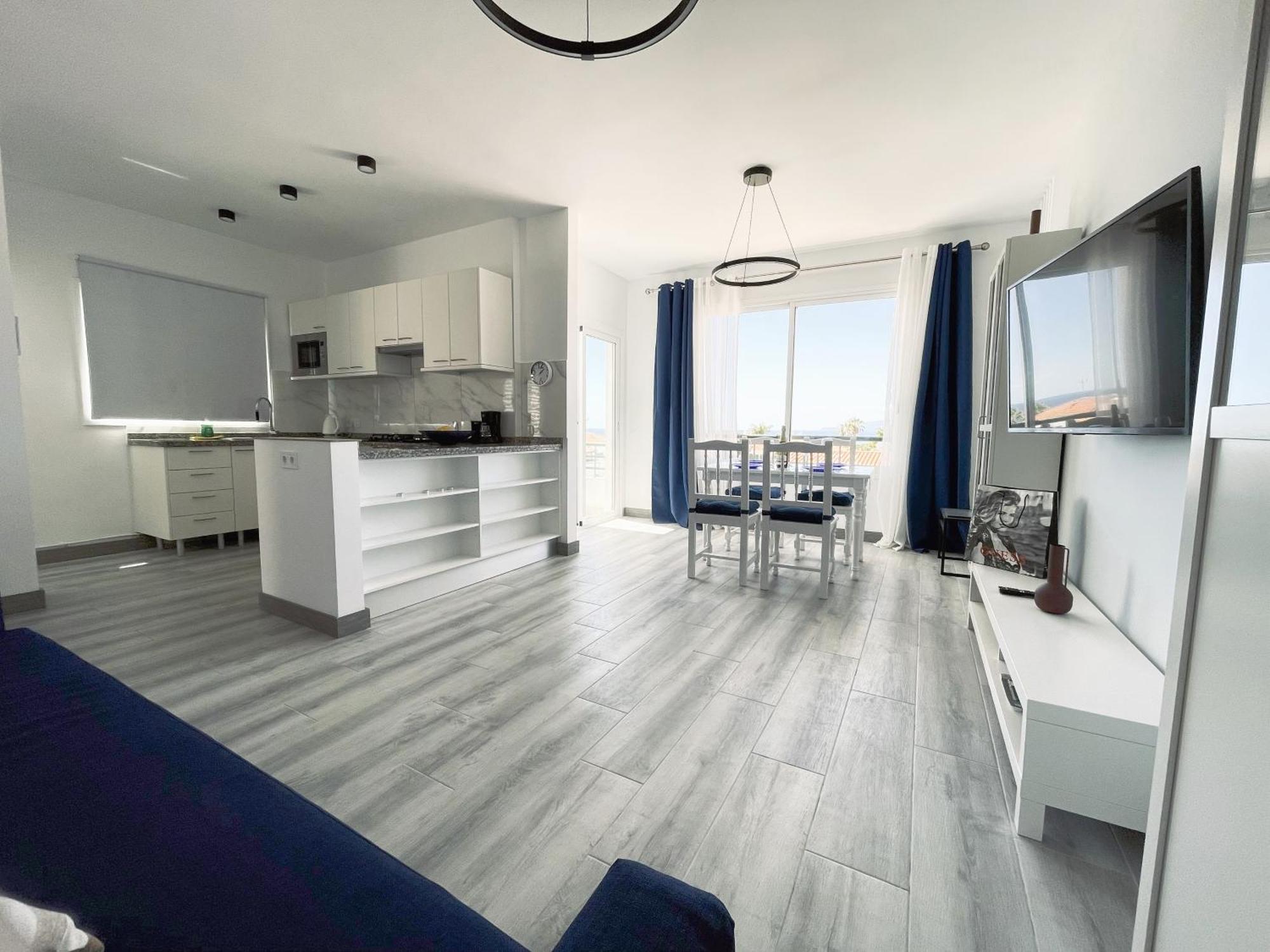 Newly Renovated Apartment With 2 Terrace, 2 Bedroom, 5Min Beach Puerto de Santiago  Ngoại thất bức ảnh