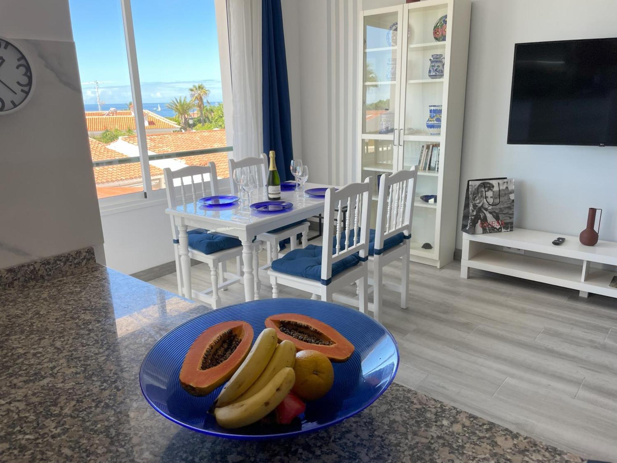 Newly Renovated Apartment With 2 Terrace, 2 Bedroom, 5Min Beach Puerto de Santiago  Ngoại thất bức ảnh